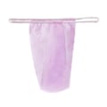 Miniatyrbild 2 av 3: 100-pack Engångsunderkläder T-string Midja Bekväma Hygieniska T-string Underkläder för Kvinnor (FMY) Black