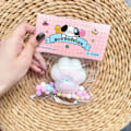 Miniatyrbild 1 av 5: Nya Söta Klämma Katt Tass Leksaker Mjuk Relief Avkoppling Leksaker Klämma Katt Tass Rolig Present Klibbig Avstressande Leksak (FMY) white-pink-5