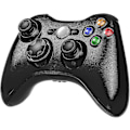 Pikkukuva 1 / 2: Langaton ohjain Xbox 360:lle, Finydr Xbox 360 Joystick Langaton Peliohjain Xboxille & Slim 360 PC:lle (musta)  (FMY)
