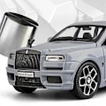 Miniatyrbilde 2 av 5: 1:32 Rolls Royce SUV Cullinan Legering Modellbil Diecasts Metall Lekebilmodell Simulering Lyd og Lys Samling Barnegaver (FMY) Gray