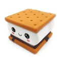 Miniatyrbild 1 av 5: 9,5 cm x 9 cm Jumbo Kawaii Popcorn Unicorn Cake Squishy Donut Fruit Squishi Slow Rising  (FMY)