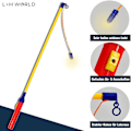 Pikkukuva 4 / 5: 10 kpl Lyhtytikkuja Lapsille Lyhdyt Pyhälle 40 cm Sarjassa Lyhty Tikulla Ja Valolla Sähköinen Paristoilla Toimivat (FMY) 2Set
