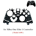 Miniatyrbilde 1 av 4: Tib For Xbox One Elite Series 1 Controller Front Back Housing Shell Case Lt Rt Lb Rb Trigger Button Bottom Cover Repair Part Zekai  (FMY) Middle Frame