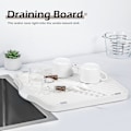 Miniatyrbilde 4 av 5: Avrenningsbrett for nedfelt vask, plast oppvaskbrett for kjøkkenbenk, avrenningsbrett TY (FMY)