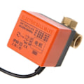 Miniatyrbillede 3 af 3: Dn20/dn25 220v 4w Elektrisk Motoriseret Kugleventil 2 Vejs 3 Tråds Messingventiler Værktøj  (FMY) DN20-3Wage