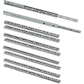 Miniatyrbilde 1 av 4: Pakke med 5 par (10 stk) skuffeskinner/kulelager skuffeskinner Del 17mm X 278mm For Skuff, Sinkbelagt  (FMY) 214mm