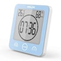 Miniatyrbild 1 av 5: Badrumsklocka Dusch Timer Alarm Digital Klocka Vattentät Timer blå (FMY)