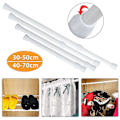 Miniatyrbillede 1 af 5: Justerbar gardinstang (FMY) 2PCS 30cm-50cm