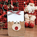 Miniatyrbillede 2 af 2: 100 Stykker Brune Papirposer Papirposer Papirposer Kraftpapirposer 17 X 9 X 5 Cm_costbuy  (FMY)