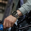 Miniatyrbild 4 av 5: Klockarmband för Garmin Fenix 8 51mm/ Enduro 3/ Instinct 2X Universal 26mm Snabbfäste Nylon Canvas Klockarmband (FMY) Blue