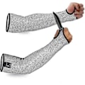 Miniatyrbild 1 av 5: Armbskydd i Tungt Utförande, Skärskyddande - 1 Par Anti-Skär Armbskydd - Bittåligt Armbeskydd (FMY) Gray 45cm