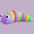 Miniatyrbild 1 av 3: Explosiv dekompressions slug Fidgerslug Slug Snigel Caterpillar Dekompressionsleksak Orangetoys för barn  (FMY)