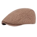 Miniatyrbilde 1 av 4: Unisex Newsboy Hatt Justerbar Flat Cap Beret Cabbie Ivy Hatt Gatsby Newsboy Hatt (FMY) Beige 6
