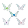 Miniatyrbilde 5 av 5: Barnevinger Fest Butterfly Vinger Unisex Fe Vinger Englevinger Rekvisitter Voksenvinger Ny (FMY) blue