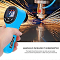Miniatyrbild 4 av 4: Handhållen Digital Infraröd Termisk Kameratermometer Ir Termometer Fp (FMY) Blue