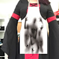 Miniatyrbild 4 av 5: Halloween Cosplay Skräckförkläde Skräck Och Konstig Stämning Dekoration Originalitet Arbetskläder Undvikande Smuts Skydd Semesterprydnader FLY4880  (FMY) D One Size
