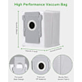 Miniatyrbilde 2 av 5: 10 Støvsugerposer for iRobot Roomba I7 I7+ I3 I3+ I4 I4+ I6 I6+ J7 J7+ I8 I8+s9 S9+ E5 E6 E7 Clean Base, Erstatningsstøvpose (FMY)