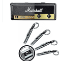 Miniatyrbild 3 av 5: Standard Jack Gitarrnyckelring Gitarrförstärkare Nyckelhållare Hängare Väggmontering (FMY)