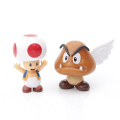 Pikkukuva 5 / 5: 12 kpl Super Mario Pelihahmoja Mini-Sarjakuvahahmo-Nuket Hahmolahjat Syntymäpäiväkakun Koristeet Kokoelma Koristeet Koti Sisustuslahja (FMY)