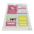 Miniatyrbillede 1 af 5: Stille bog Sanrio Doudou bog pædagogisk hjemmelavet Kuromi bog Melody Quietbook  (FMY) Multi-color A3