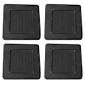 Miniatyrbillede 1 af 5: 2 STK./4 STK. Solcellelampe Udskiftning Top Firkantet Solpanel Top Udskiftning (FMY) B 4PCS