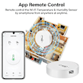 Pikkukuva 5 / 5: Zigbee Langaton Lämpötila- ja Kosteussensori Sisätilojen Termometri ja Hygrometri Etävalvonta (FMY)