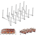 Miniatyrbillede 1 af 5: Spareribs Holder, Lågholder Lavet af Rustfrit Stål, Til Tilberedning (FMY)