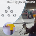 Miniatyrbilde 3 av 5: Airless Tip Seals For Airless Machine Tips Seals Reversible Airless Paint Spray Nozzle Gasket (12 P  (DPD) silver