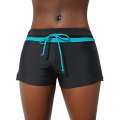Miniatyrbild 3 av 5: Badshorts för kvinnor med hög midja, badbyxor, badshorts, badkläder, bikini, boardshorts, s (FMY)