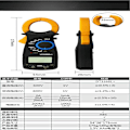 Miniatyrbild 2 av 4: Digital Multimeter AC/DC Amperemeter Voltmeter Ohm Mini Meter VC3266L