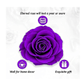 Miniatyrbild 4 av 5: Konserverad Äkta Ros, Presentask med "Jag Älskar Dig" Halsband, Handgjorda Eviga Äkta Rosblommor Presenter Till Hennes Kvinna Fru Flickvän Mor På Födelsedag (FMY) purple