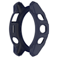 Miniatyrbild 5 av 5: TPU Klockfodral för Garmin Epix Pro (gen 2) 47mm/Fenix 7 Pro/Fenix 7, Repskyddande Ihåligt Skydd (FMY) Midnight Blue