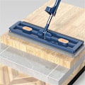 Miniatyrbilde 3 av 5: Gulvrengjøringsmopp Håndfri Klemmopp Hjemmerengjøring Mikrofiber Roterende Mopp Gulvvaskekost (FMY) Navy Blue