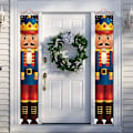 Miniatyrbild 5 av 5: Nötkrackare Soldat Banner Juldörrgardin Glad Jul Dekoration För Hemmet 2023 Jul Navidad Natal Nyårsgåvor (FMY) 2