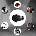 Miniatyrbilde 5 av 5: Strømforsyning for Makita-Litium-ion Batteri Hurtiglading LED-lys for Utendørs Bruk (FMY) Black Dual USB
