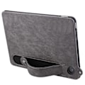 Pikkukuva 2 / 5: Amazon Fire HD 8 (2024) (2020) Kotelo Käsiremmi Jalusta Nahkainen Tablettisuojus - (FMY) Multicolor Grey