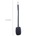Miniatyrbilde 3 av 5: Spillmikrofon for Barracuda trådløse headset Erstatningsbommikrofon PC