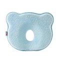 Miniatyrbilde 4 av 5: Babypute Memory Foam Nyfødt Baby Pustende Formingsputer For Å Forebygge Flatt Hode Ergonomisk (FMY) blue