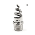 Miniatyrbillede 1 af 3: Nye 1/4\" 1/2\" Spiraldyse i Rustfrit Stål Atomiseringssprøjtehoveder Hfmqv  (FMY) D