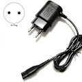 Miniatyrbild 2 av 5: Lämplig för rakapparat, A00390 Laddare Sladd Adapter EU-kontakt (FMY) black