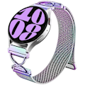 Pikkukuva 2 / 5: Garmin vivomove Trend Venu Sq 2 Milanese -ranneke, galvanoidusta ruostumattomasta teräksestä valmistettu magneettinen kellon ranneke (FMY) Multicolor Multi-color