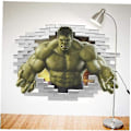 Miniatyrbild 5 av 5: 3D Endgame Väggdekaler Barnrum Otrolig Hulk Väggkonst Vinyl Väggdekal Dekal Superhjälte Väggdekal Spel Väggdekal