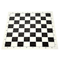 Miniatyrbilde 1 av 5: Sjakkmatte, PU-lær Turnering Rullbar Sjakkbrett (FMY) 43cm Black