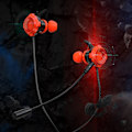 Miniatyrbillede 5 af 5: G7 Universal 3,5 mm kablet gaming in-ear-hovedtelefon med mikrofon til telefon/computer (FMY) Black Updated Version*