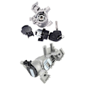 Pikkukuva 5 / 5: Sytytyksen käynnistyskytkin 1K0905851B tynnyrin kotelo 1K0905841 osat tarvikkeet kestävä helppo asennus korvaava (FMY) 2 Pieces Set