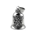 Miniatyrbilde 1 av 4: Titanstål Retro Punk Reisende Vokter St. Christopher Lykke Sykkelbjelle (FMY)