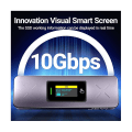 Pikkukuva 3 / 5: I9x Älykäs M.2 Nvme / Sata Ssd Kotelo, Usb 3.2 Gen 2 10gbps, Ulkoinen M2 Adapteri Kotelo Tukee M-  (FMY)
