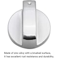 Miniatyrbilde 4 av 5: 6 stk Universelle Metallkontrollknapper Gasskomfyr 6mm Universelle Kontrollknapper Komfyrknapper For Gasskomfyr Komfyr - YX  (FMY)