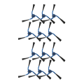 Miniatyrbillede 1 af 5: 6 Par Sidebørster til Navibot Robot -rm96w -rm72vr -rm84v -rm52vr Sr8855 Sr8751 Sr8845 Sr8895 Sr81