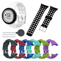 Pikkukuva 2 / 5: Silikoninen rannekoru Suunto M1 M2 M4 M5 -sarjan kuntokelloon (FMY) Black